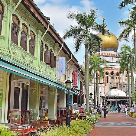 Cube Boutique Capsule Hotel At Kampong Glam Singapore Exteriör bild